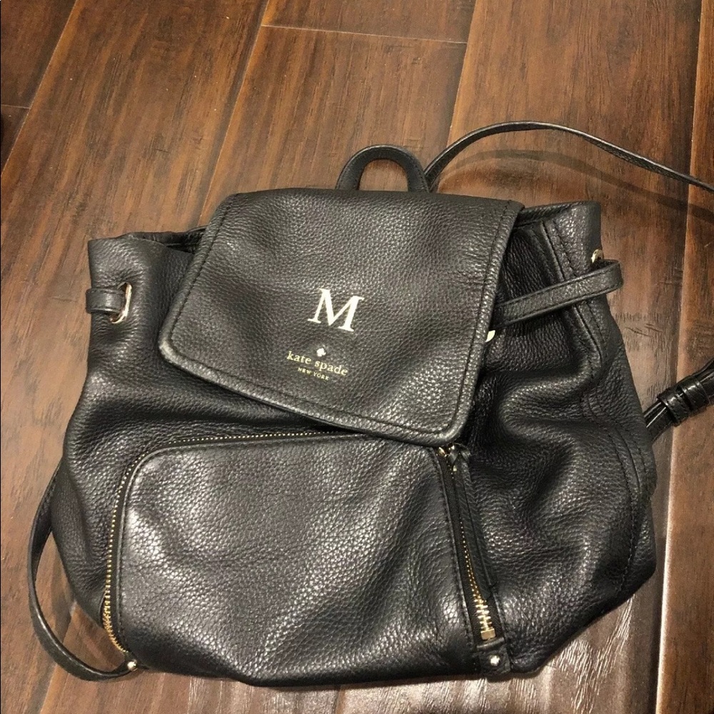 Kate Spade “M” backpack